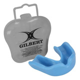 Protector Bucal Gilbert Anatomic Senior Saborizado - Olivos Color Celeste Sabor Menta