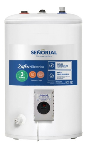 Termotanque Eléctrico Señorial Tesz-65 65l  Zafiro Cuo