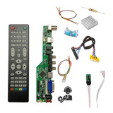 Kit Controladora Universal Com Tv Analógica E Suporte