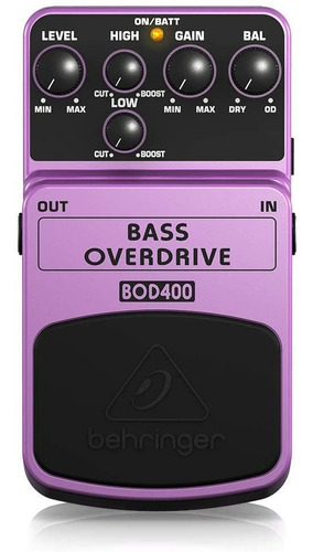 Pedal De Efecto Behringer Bod400  Purple