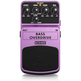 Behringer Bod400 Pedal Overdrive Para Bajo Eléctrico