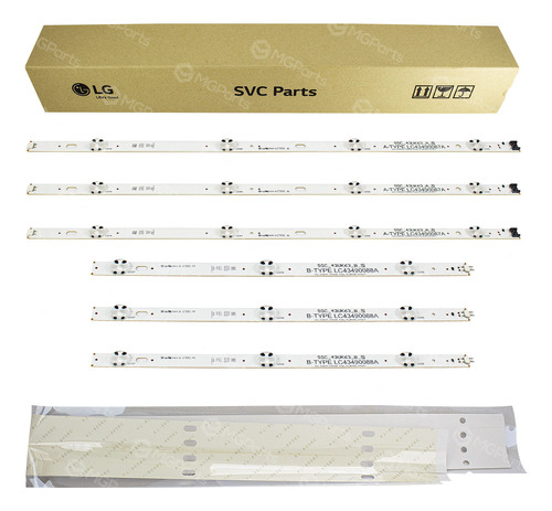 Kit Barras Led LG Agf30072001 Agf79078101 Agf78899501