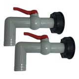 De 2 Adaptadores De Grifo De Agua Ibc Litros Conector De