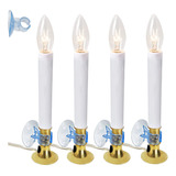 4e's Novelty Velas Electricas De Navidad Con Sensor Automati