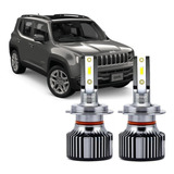 Lampadas Super Led Jeep Compass 2016 2017 2018 Farol Milha