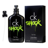 Calvin Klein Ck One Shock 200 ml Para Hombre. Original. 