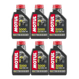 Aceite De Motor A Gasolina 4 Tiempos Motul 5000 10w40 1l 6pz