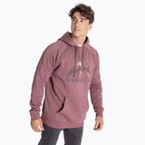 Poleron Merrell Domes Hoodie Rojo Hombre