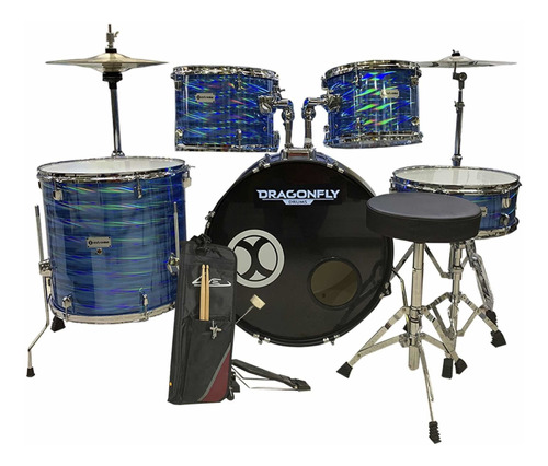 Bateria Extreme Dragonfly Exbt 5 Piezas Nueva Varios Colores