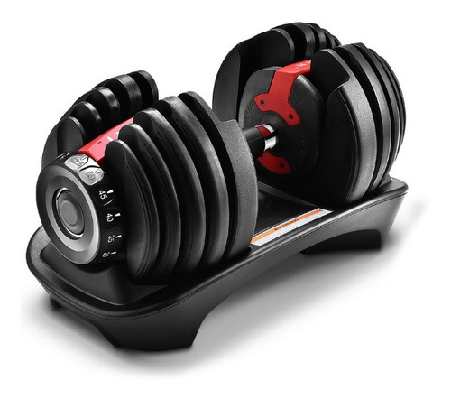 Halter Ajustável 24kg Dumbbell Musculação Fitness