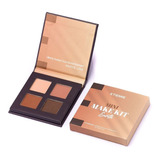 Paleta De Sombras Mini Etienne Make Kit Earth X4