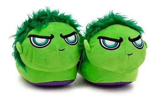 Pantufla De Peluche Hulk Con Luz Marvel Phi Phi Toys Mv048