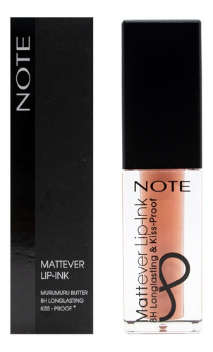 Note Mattever Lip-ink Maquillaje Labial Mate Cremoso Vegano