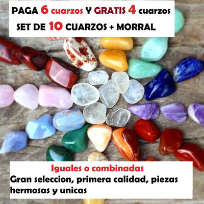 10 Cuarzos Primera Calidad Naturales Paga 6 Gratis 4