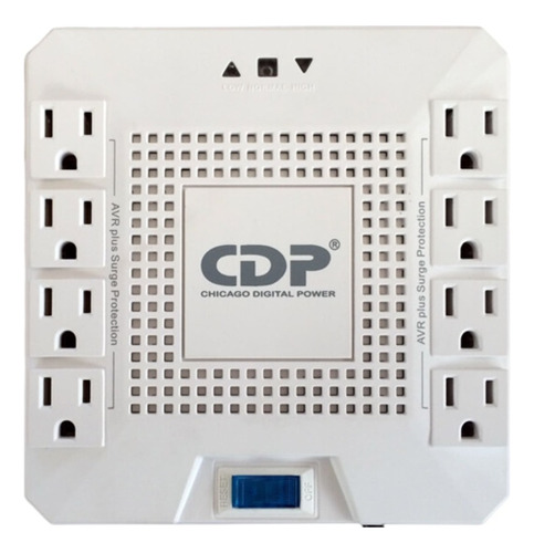 Regulador Cdp R-avrpro 1808 1800va 1000w 8 Contactos Rj-45