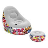 Sillón Y Posa Pies Inflable Marca Bestway Modelo 75076