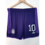 Short Selección Argentina Afa adidas 2022 # 10 - Talle L