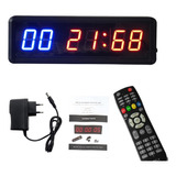 Gym Timer Interval Home Para Soportes De Pared, Reloj De Gim