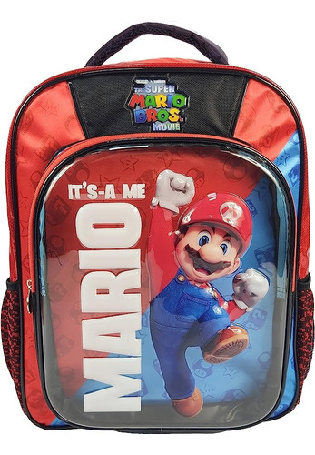 Mochila Ruz Mario 128936 Color Rojo