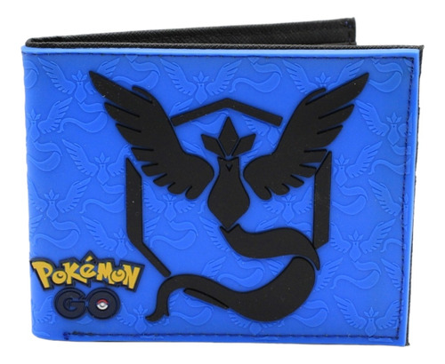 Cartera Azul Equipo Sabiduría Pokemon Go - Nintendo - Pvc