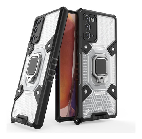 Case Funda Armor Antishock Con Anillo Giratorio