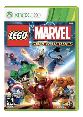 Jogo Xbox 360 Lego Marvel Super Heroes - Original