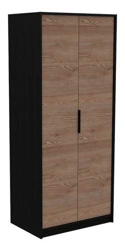 Closet 2 Puertas + Comoda 3 Cajones - Wengue / Miel