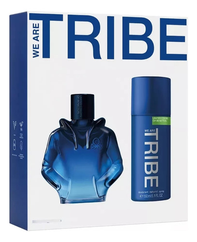 Perfume Benetton Tribe + Desodorante