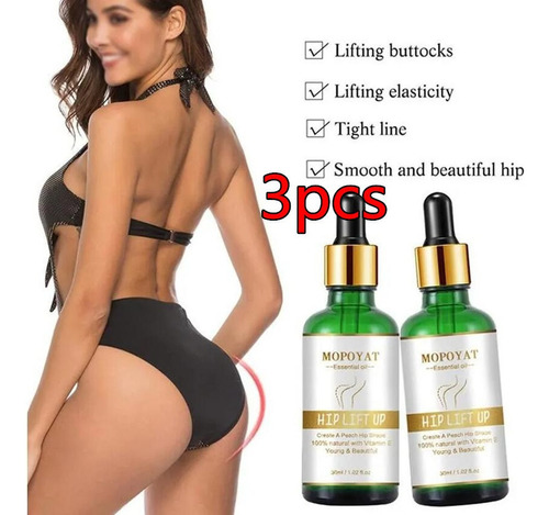 Lhy 3 Peças, Hip Up Firming Lift Cresce Bumbum Rápido