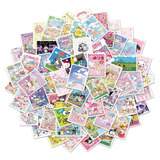 Hello Kitty Kuromi Sanrio Kawaii Stickers Calcomanias 50pzas