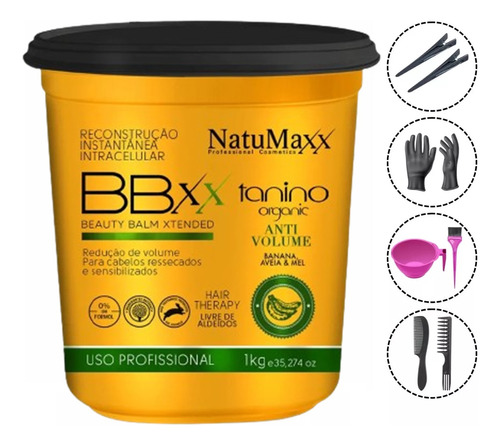 Bbxx - Beauty Balm Xtended Tanino Organic Natumaxx 1kg