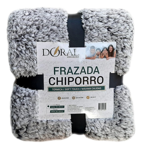 Frazada Chiporro Two Tones 2 Plazas Doral 