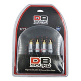 Cable Rca Reforzado Db Sound 100% Cobre 5 Metros Dbrcc5