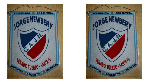 Banderin Chico 13cm Jorge Newbery Venado Tuerto