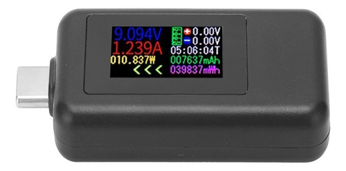 Usb C Power Tester Voltaje Corriente 2 En 1 Medidor Voltímet