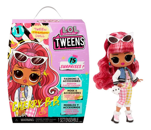 Lol Surprise Tweens Fashion Muñeca Cherry Bb 15 Sorpresas