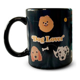 Taza Mágica Dog Lover Loza Termosensible Cambia Con Calor