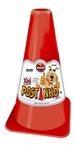 Postinho Sanitário Canino Educador Xixi Vermelho Furacão Pet