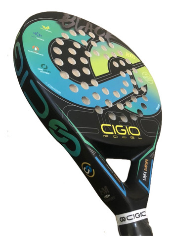 Paleta De Padel Cigio Black Padle Paddle Padle Principiantes