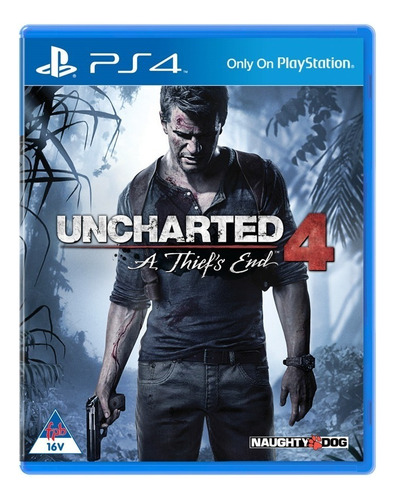 Uncharted 4: A Thief's End Ps4 - Físico En Sobre