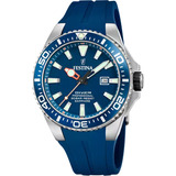 Reloj Para Hombre Festina F20664 F20664/1 Azul