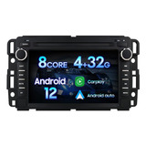 7'' Android 12 Coche Estéreo Para Gmc/chevrolet/buick/hummer