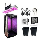 Kit Super Completo Indoor Carpa 120x120 Led Growtech 400w