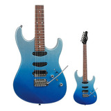 Guitarra Tagima Stella H3 Df Fmb Fade Metallic Blue Brazil Cor Fade Metallic Grey Material Do Diapasão Madeira De Marfim Orientação Da Mão Destro