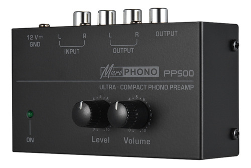 Pp500 Pré-amplificador P/ Toca Discos Phono Riaa Disco Vinil