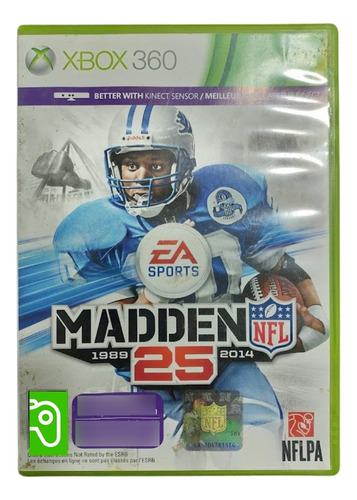 Madden 25 Juego Original Xbox 360