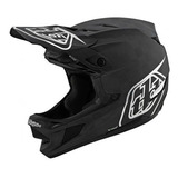 Casco Para Motocross Troy Lee D4 Carbon Stealth Negro