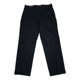 Pantalon Ralph Lauren 36x32 Preston Pant Negro Pony Verde