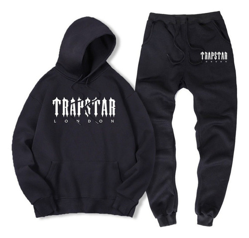 Kh Sudadera De Dos Piezas Con Capucha De La Marca Trapstar