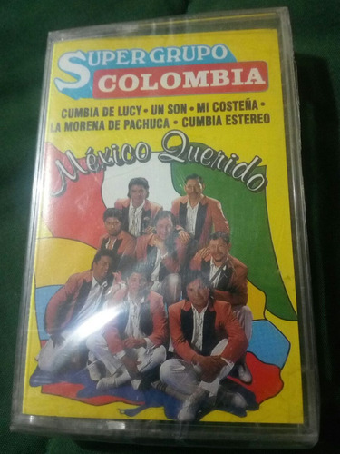 Casete Super Grupo Colombia México Querido Multimusic 97 New